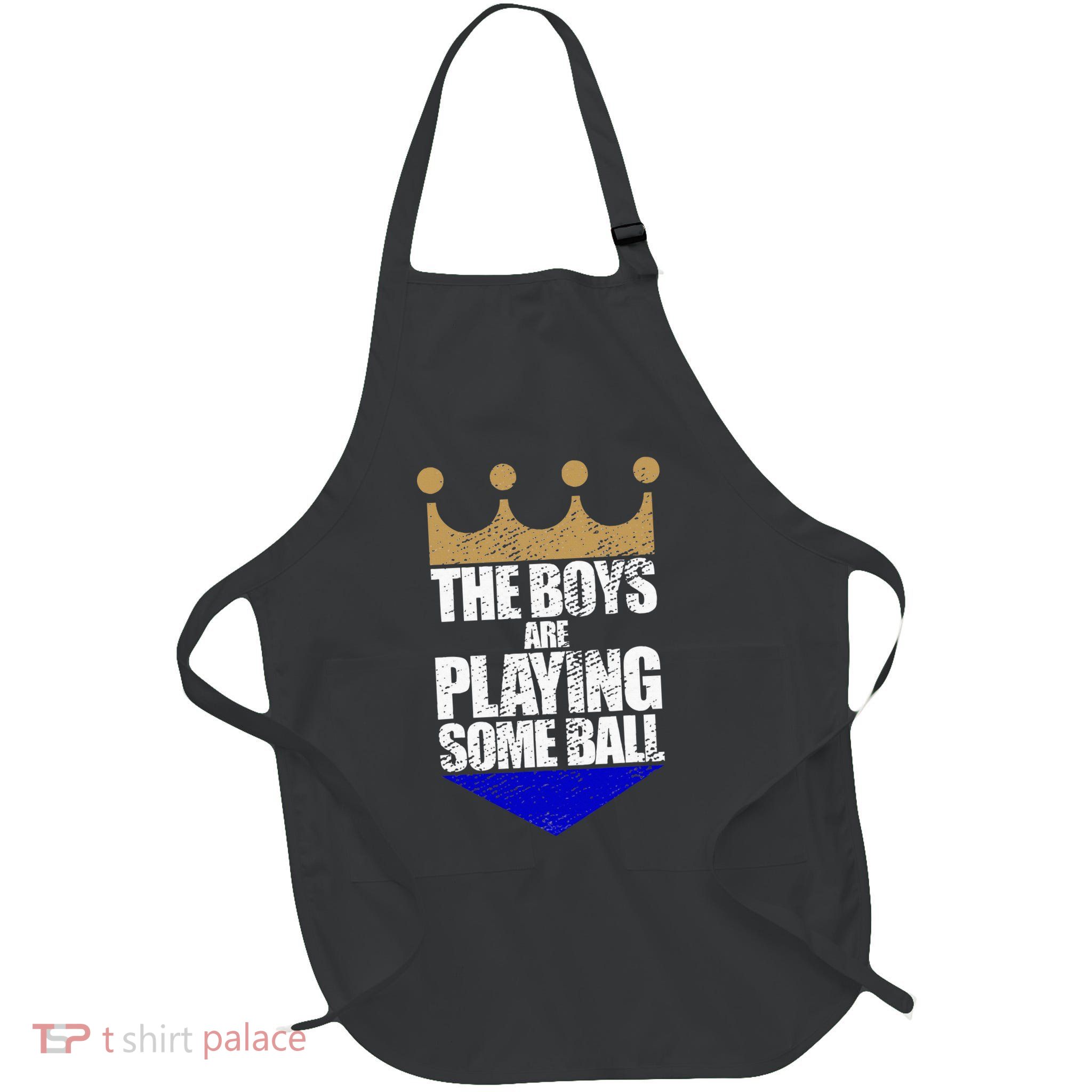 The Boy Are Playing Some Ball Apron