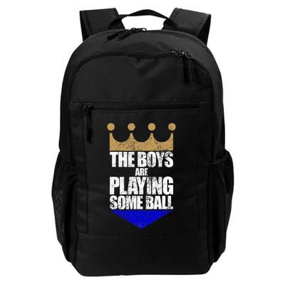 The Boy Are Playing Some Ball Backpack