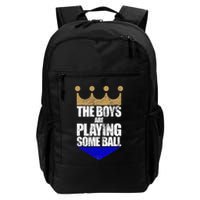 The Boy Are Playing Some Ball Backpack