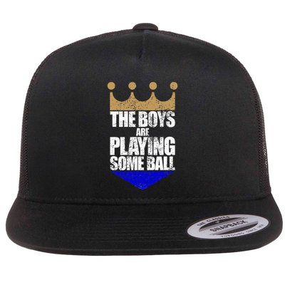 The Boy Are Playing Some Ball Flatbill Hat