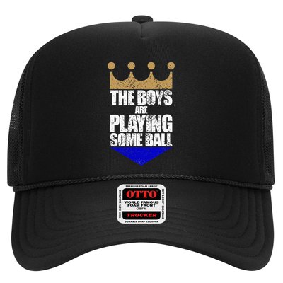 The Boy Are Playing Some Ball Trucker Hat