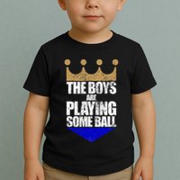 The Boy Are Playing Some Ball Toddler T-Shirt
