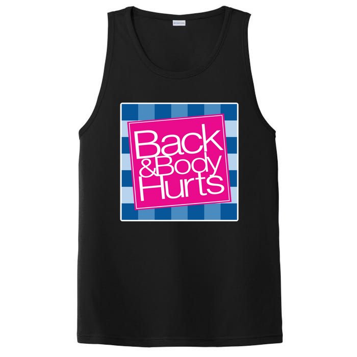 Trendy Back And Body Hurts PosiCharge Competitor Tank