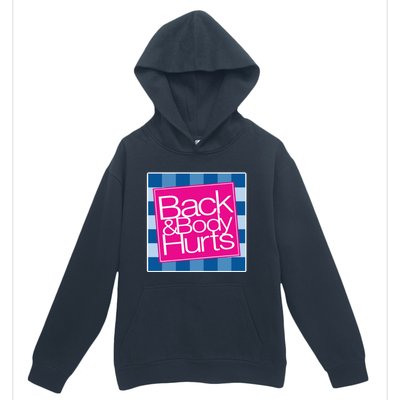 Trendy Back And Body Hurts Urban Pullover Hoodie