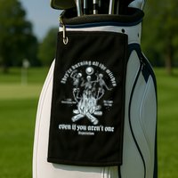 TheyRe Burning All The Witches Even If You ArenT One Dancing Skeletons Golf Towel