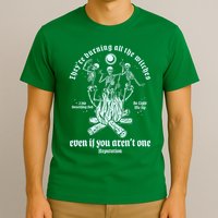 TheyRe Burning All The Witches Even If You ArenT One Dancing Skeletons T-Shirt