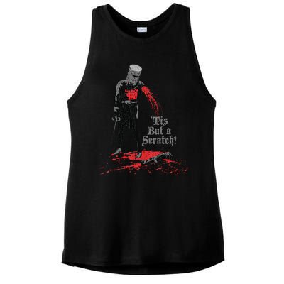 Tis But A Scratch Knight Ladies PosiCharge Tri-Blend Wicking Tank