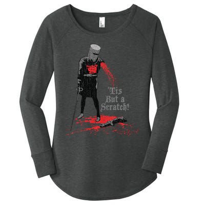 Tis But A Scratch Knight Women's Perfect Tri Tunic Long Sleeve Shirt