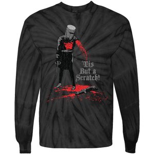 Tis But A Scratch Knight Tie-Dye Long Sleeve Shirt