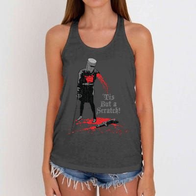 Tis But A Scratch Knight Women's Knotted Racerback Tank