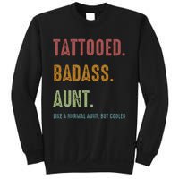 Tattooed Badass Aunt Inked Sweatshirt