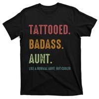 Tattooed Badass Aunt Inked T-Shirt