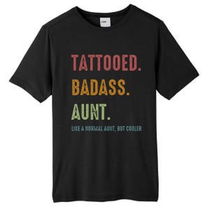 Tattooed Badass Aunt Inked Tall Fusion ChromaSoft Performance T-Shirt