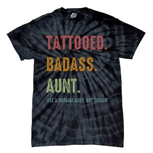 Tattooed Badass Aunt Inked Tie-Dye T-Shirt