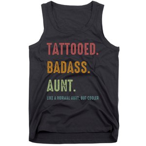 Tattooed Badass Aunt Inked Tank Top