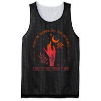 TheyRe Burning All The Witches Even If You ArenT One Mesh Reversible Basketball Jersey Tank