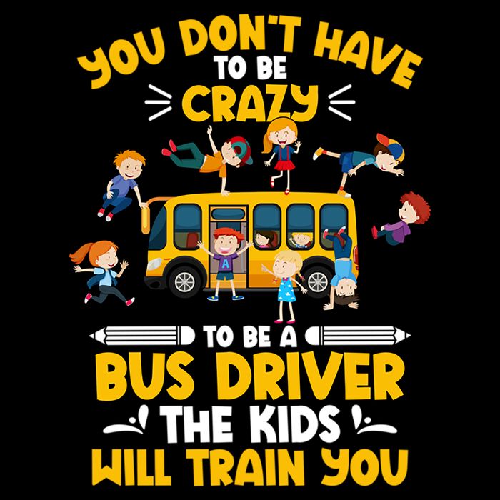 To Be A Bus Driver School Bus Drivers Funny Bus Driver Appreciation Drawstring Bag