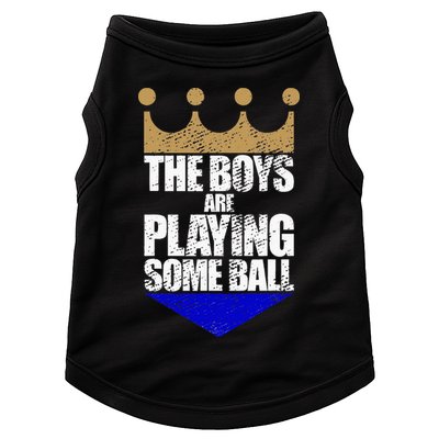 The Boy Are Playing Some Ball Doggie Tank