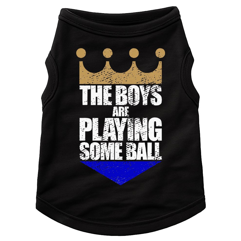 The Boy Are Playing Some Ball Doggie Tank