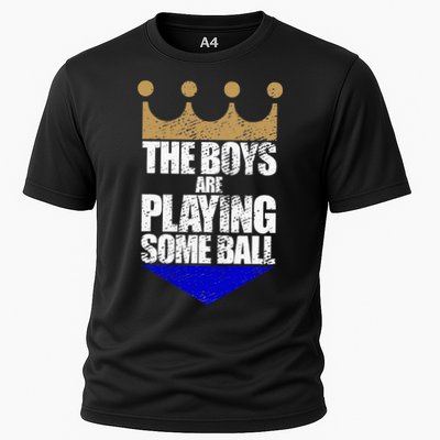 The Boy Are Playing Some Ball Performance Shirt