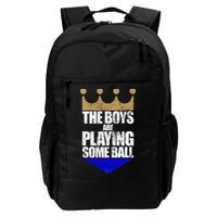 The Boy Are Playing Some Ball Backpack