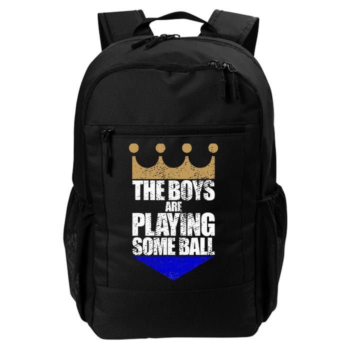 The Boy Are Playing Some Ball Backpack