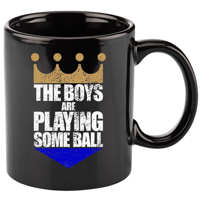 The Boy Are Playing Some Ball 11oz C Handle Ceramic Mug