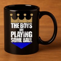 The Boy Are Playing Some Ball 11oz C Handle Ceramic Mug