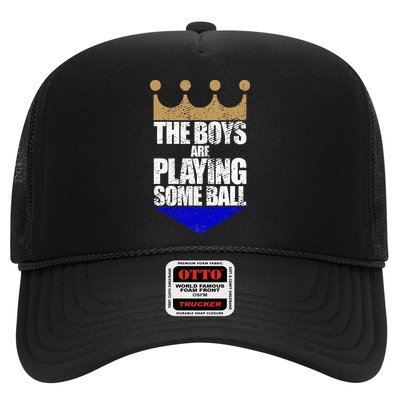The Boy Are Playing Some Ball Trucker Hat