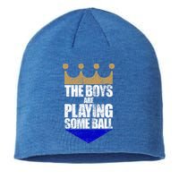 The Boy Are Playing Some Ball Sustainable Beanie