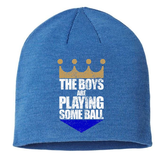 The Boy Are Playing Some Ball Sustainable Beanie