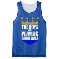 The Boy Are Playing Some Ball Mesh Reversible Basketball Jersey Tank
