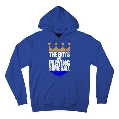 The Boy Are Playing Some Ball Tall Hoodie