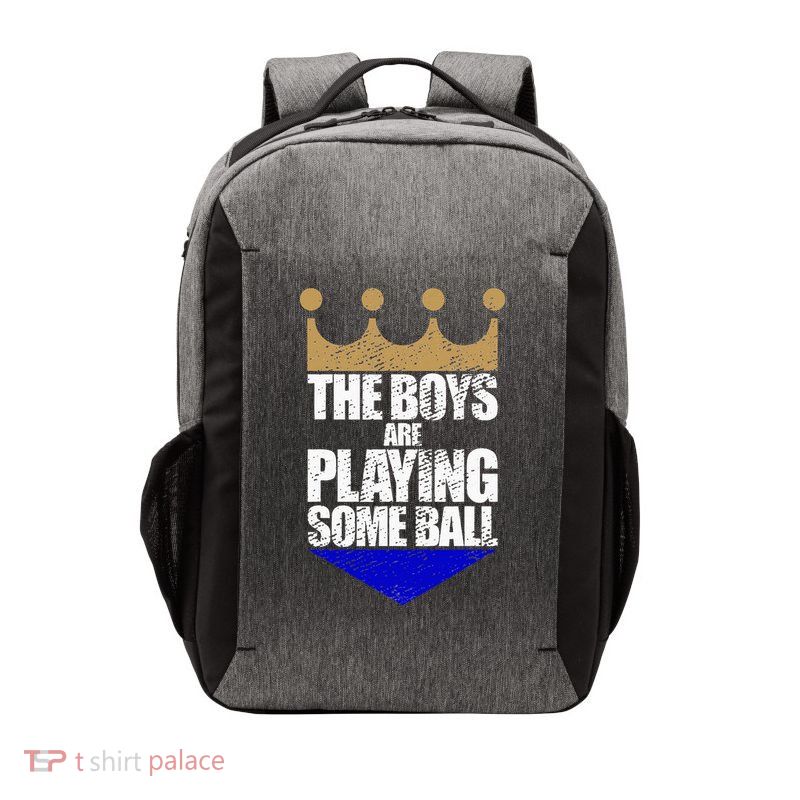 The Boy Are Playing Some Ball Vector Backpack