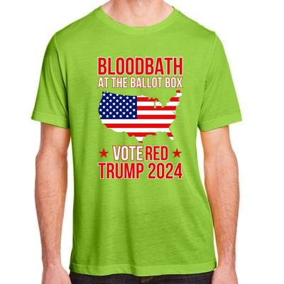 Trump Bloodbath At The Ballot Box 2024 Vote Red Adult ChromaSoft Performance T-Shirt