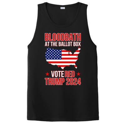 Trump Bloodbath At The Ballot Box 2024 Vote Red PosiCharge Competitor Tank