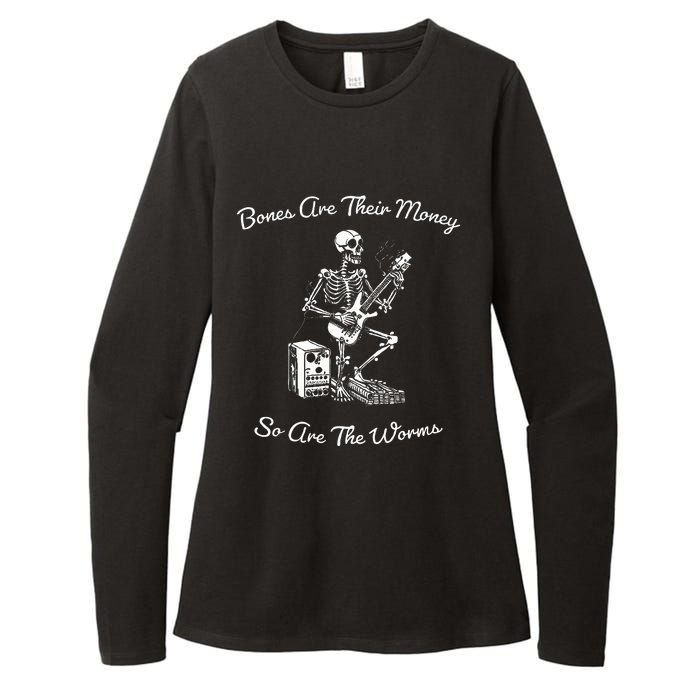 Their Bones Are Their Money I Think You Should Leave Womens CVC Long Sleeve Shirt