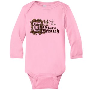 Tis But A Scratch Baby Long Sleeve Bodysuit