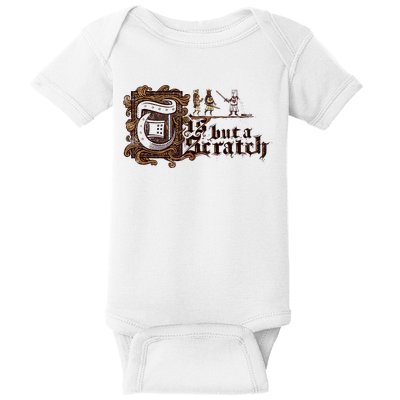 Tis But A Scratch Baby Bodysuit