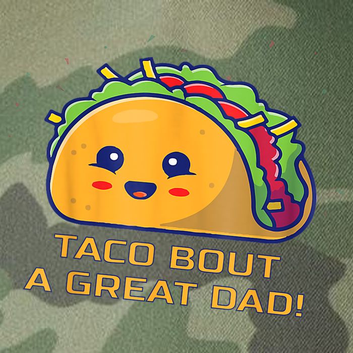 Taco Bout A Great Dad! Funny Dad Joke Legacy Tie Dye Trucker Hat