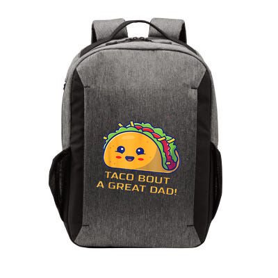 Taco Bout A Great Dad! Funny Dad Joke Vector Backpack