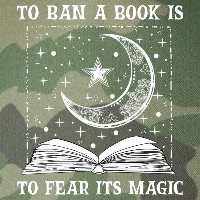 To Ban A Book Is To Fear Its Magic Legacy Tie Dye Trucker Hat