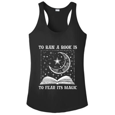 To Ban A Book Is To Fear Its Magic Ladies PosiCharge Competitor Racerback Tank