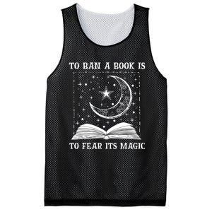 To Ban A Book Is To Fear Its Magic Mesh Reversible Basketball Jersey Tank