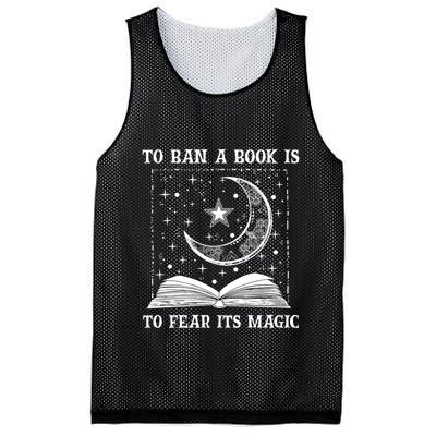 To Ban A Book Is To Fear Its Magic Mesh Reversible Basketball Jersey Tank