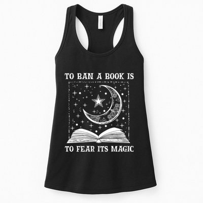 To Ban A Book Is To Fear Its Magic Womens Tank Top