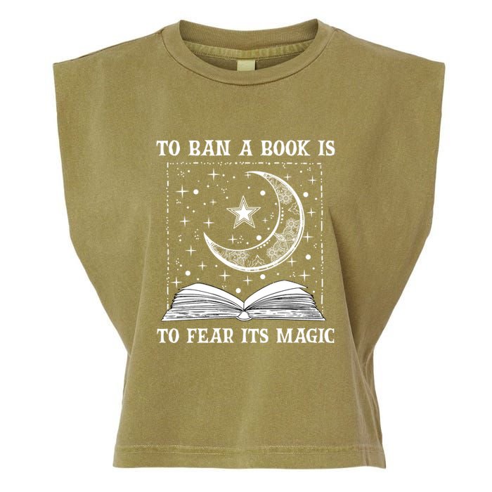 To Ban A Book Is To Fear Its Magic Garment-Dyed Women's Muscle Tee