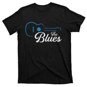 The Blues American Folk Music Guitar Musician T-Shirt