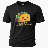 Taco Bout A Great Dad! Funny Dad Joke Cooling Performance Crew T-Shirt