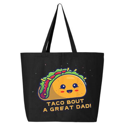 Taco Bout A Great Dad! Funny Dad Joke 25L Jumbo Tote